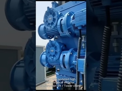 Logiciel spécial VEIKONG AC DRIVE VFD500 avec frein logique dans l'ascenseur de construction, grue à tour