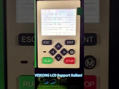 VFD500 LCD Invertisseur de fréquence avancé italien pour l'industrie du papier textile et de l'emballage