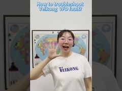 Invertisseurs de fréquence variable VEIKONG VFD500 avec Modbus RTU/RS485 et logiciel d'outillage PC