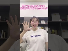 Comment définir et effacer les mots de passe du variateur de fréquence VEIKONG ?