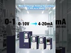 Comment changer le signal analogique de 0-10V à 4-20mA
