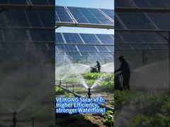 La pompe solaire VEIKONG apporte de l'eau et de l'espoir à votre maison !